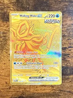 Pokemon Walking Wake EX 178/131 Prismatic Evolutions Hyper Rare Card NM/MT - Image 1