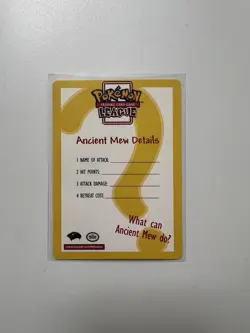 NM Pokemon TCG Ancient Mew Movie Promo Holo Card Nintendo 1999-2000 Wizards - Image 3