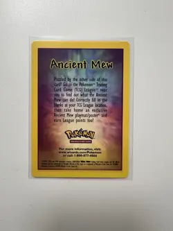 NM Pokemon TCG Ancient Mew Movie Promo Holo Card Nintendo 1999-2000 Wizards - Image 4
