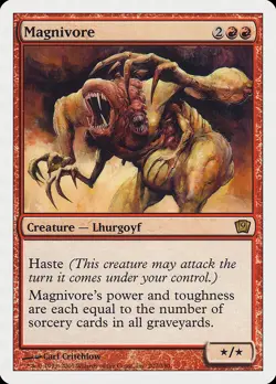 Magnivore 9th Edition PLD Red Rare MAGIC THE GATHERING MTG CARD ABUGames - Image 1
