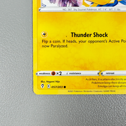 Pokemon TCG Card - Emolga 57/203 Common | 2021 Evolving Skies | lightly played - Image 4