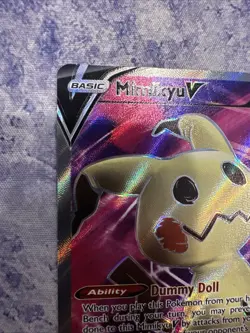 Mimikyu V - 148/163 - Pokemon TCG Battle Styles Sword & Shield Full Art Card NM - Image 2