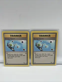 ENERGY SEARCH - 59/62 - Fossil - Pokemon Card - X2 - Image 1