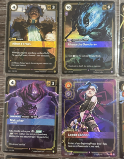 League of Legends Riftbound TCG Card Lot of 12 Foil and Holo Cards NM Near Mint - Image 2