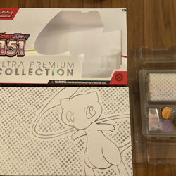 ***No Cards Or Mat*** Pokemon TCG Mew 151 UPC - Box, Case, Coins & Dice Only - Image 1