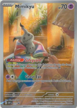 Pokemon - SEALED PROMO CARD - Mimikyu SVPen 075 - Image 1
