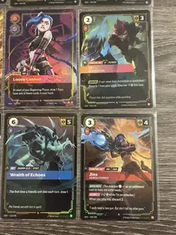 League of Legends Riftbound TCG Card Lot of 15 Foil and Holo Cards NM Near Mint - Image 2