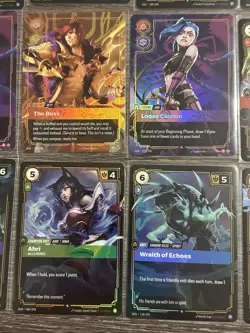 League of Legends Riftbound TCG Card Lot of 15 Foil and Holo Cards NM Near Mint - Image 3