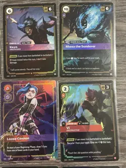 League of Legends Riftbound TCG Card Lot of 15 Foil and Holo Cards NM Near Mint - Image 5
