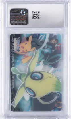2001 POKEMON MOVIE CLEAR CARDS MOVIC CELEBI: THE VOICE OF THE FOREST CGC 7.5 - Image 2
