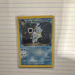 Pokemon Dark Blastoise 3/82 Holo Rare Team Rocket TCG Card Wizards 2000 English - Image 3