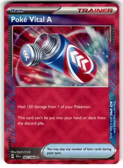 Poke Vital A 062/064 Sv: Shrouded Fable ACE Spec Rare Holo Pokemon Card NM - Image 1