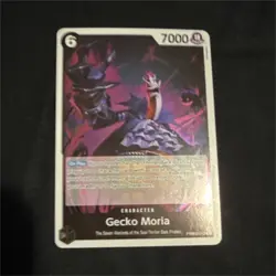 Gecko Moria PRB02-013 One Piece CCG Character Card 7000 Power - Image 1