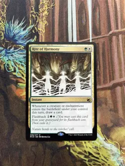1x Rite of Harmony NM Eng MTG - Midnight Hunt - Image 1