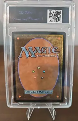 Magic The Gathering Veteran Warleader Graded By Blue Diamond 10 Gem Mint - Image 2