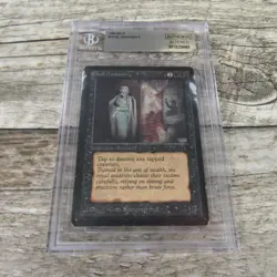 Magic The Gathering MTG Royal Assassin Beta Limited HP Fair Graded Altered * - Image 1