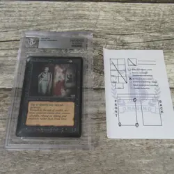 Magic The Gathering MTG Royal Assassin Beta Limited HP Fair Graded Altered * - Image 2