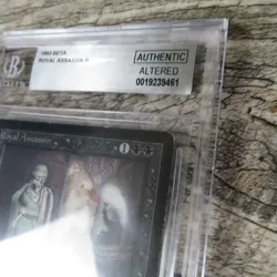 Magic The Gathering MTG Royal Assassin Beta Limited HP Fair Graded Altered * - Image 4
