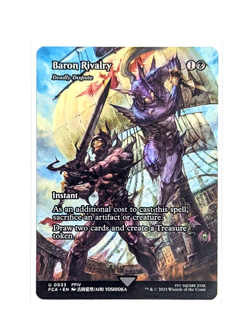 Baron Rivalry 0033 Uncommon Showcase Non-Foil FFIV FCA MTG FINAL FANTASY EN NM/M - Image 1