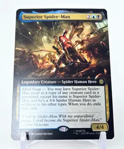 MTG • SUPERIOR SPIDER-MAN 0275 Extended Art Rare • Spider-Man Magic M/NM - Image 1