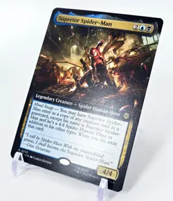 MTG • SUPERIOR SPIDER-MAN 0275 Extended Art Rare • Spider-Man Magic M/NM - Image 2