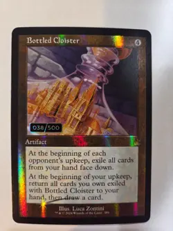 Bottled Cloister (Serial Numbered) 038/500 Foil Magic the Gathering MTG - Image 1