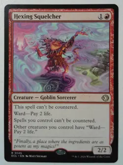 Hexing Squelcher *Rare* Magic MtG x1 Lorwyn Eclipsed - Image 1
