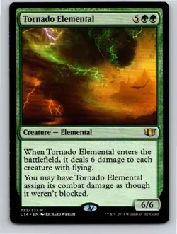 Magic the Gathering Tornado Elemental Commander 2014 MTG Free Shipping! - Image 1