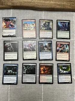 Marvel Spider-Man MTG Lot - 30 Cards - Heroes, Villains, Artifacts & Lands - Image 1