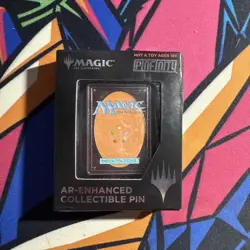 Magic The Gathering MTG Cardback AR-Enhanced Collectible Pin NIB Pinfinity - Image 1