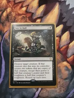 Saw in Half Commander: Bloomburrow Regular - Image 1