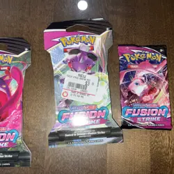 Pokemon TCG Gengar Fusion Strike Sleeved Booster 3 Packs - New & Sealed - Image 2