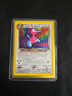 Pokemon TCG Dark Porygon2 Neo Destiny Holo Rare 8/105 2000 English - Image 1