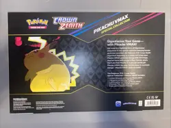 Pokemon TCG Crown Zenith Pikachu VMAX Premium Collection | BRAND NEW 7 PACKS - Image 2