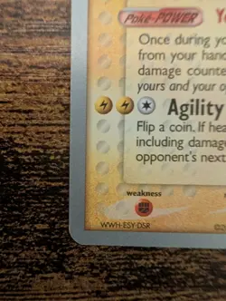 Jolteon Gold Star 101/108 Pokemon TCG 2007 World Championship (Tom Roos) MP - Image 5