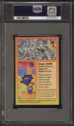 2023 POKEMON SCARLET & VIOLET 151 MINI TIN GENGAR/POLIWAG PSA 6 - Image 2