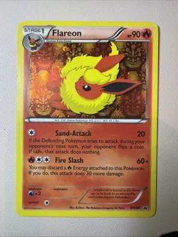Flareon - BW88 Black Star Promo Pokemon - - Image 1