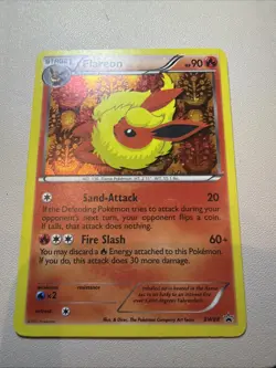 Flareon - BW88 Black Star Promo Pokemon - - Image 2