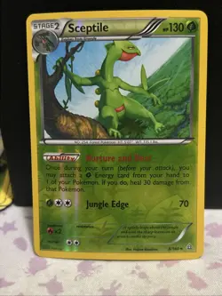 Pokemon TCG Sceptile 8/160 XY - Primal Clash Reverse Holo NM - Image 1