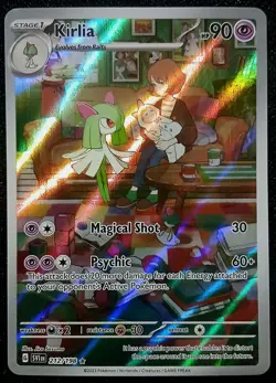 Pokemon KIRLIA 212/198 FULL ART ILLUSTRATED SECRET RARE Scarlet & Violet - NM/MT - Image 1