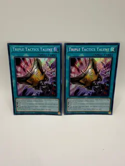 Triple Tactics Talent (Secret Rare) RA01-EN063 25th Anniversary Rarity... - Image 1