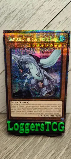 Yu-Gi-Oh! Gameciel, The Sea Turtle Kaiju STARLIGHT / MP25-EN028 1st Edition NM - Image 1