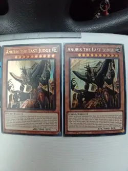 Anubis the last judge ultra& collectors rare yu-gi-oh card MZTM-EN003 - Image 1
