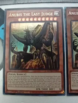 Anubis the last judge ultra& collectors rare yu-gi-oh card MZTM-EN003 - Image 2