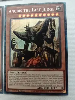 Anubis the last judge ultra& collectors rare yu-gi-oh card MZTM-EN003 - Image 3
