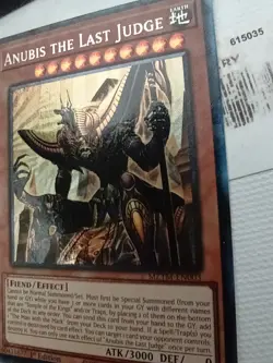 Anubis the last judge ultra& collectors rare yu-gi-oh card MZTM-EN003 - Image 5