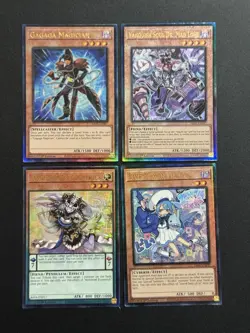 2025 YUGIOH RA04 ULTIMATE RARE GAGAGA MAGICIAN NM BONUS SET - Image 1
