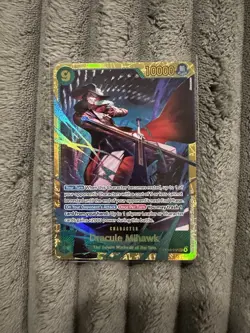 Dracule Mihawk - OP14-119 SEC - THE AZURE SEA'S SEVEN - One Piece TCG English - Image 1