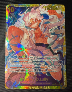 One Piece Monkey D Luffy OP05-119 Reprint SEC Premium Booster The Best PRB01 NM - Image 1
