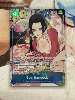Boa Hancock ST17-004 SR Full Art Promo - One Piece Illustration Box Vol 1 - Image 1